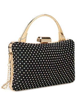 Bridal Clutch Handbag YW-5278 BLACK